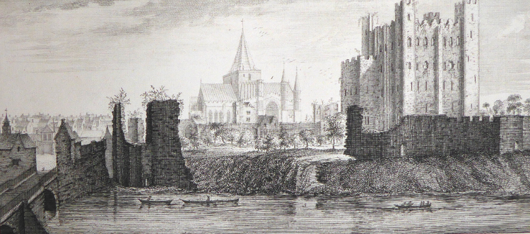 Castle and stone bridge