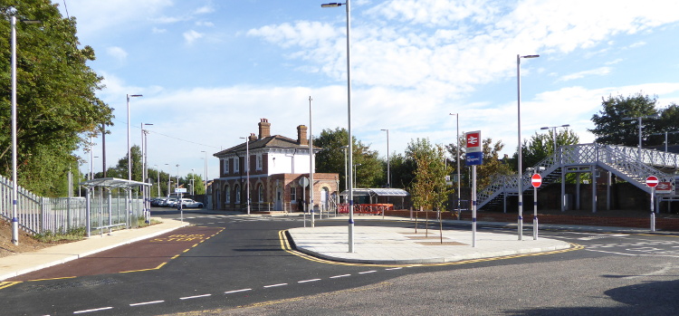 Improvement work at Snodland Station